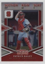 2020 Panini Elite Extra Edition College Tickets Holo Prizm Patrick Bailey zi1