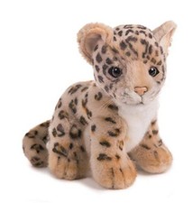 Anima - Peluche L opard B b  Assis 20 cm 20xcm NEW