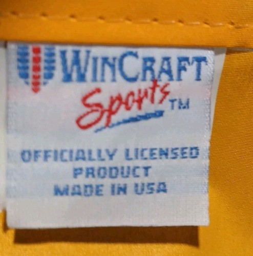 BANDIERA verticale vintage made in USA NFL PITTSBURGH STEELERS 27 da 37 WINCRAFT - Foto 11 di 14
