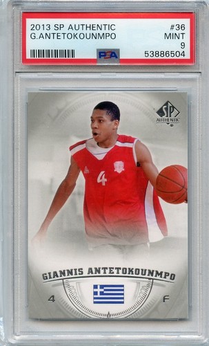 2013 Giannis Antetokounmpo PSA 9 Rookie Lot Prestic SP Authentic Fleer Retro - Picture 3 of 6