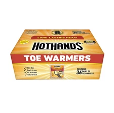 HotHands Toe Warmer 36 pk Free Fast Shipping 