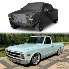 Pickup Truck Cover Waterproof Uv Rain Dust Protector For Chevy C10 C20 C30 C35