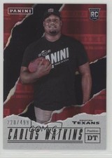 2017 Panini Father's Day 220/499 Carlos Watkins #64 0l2
