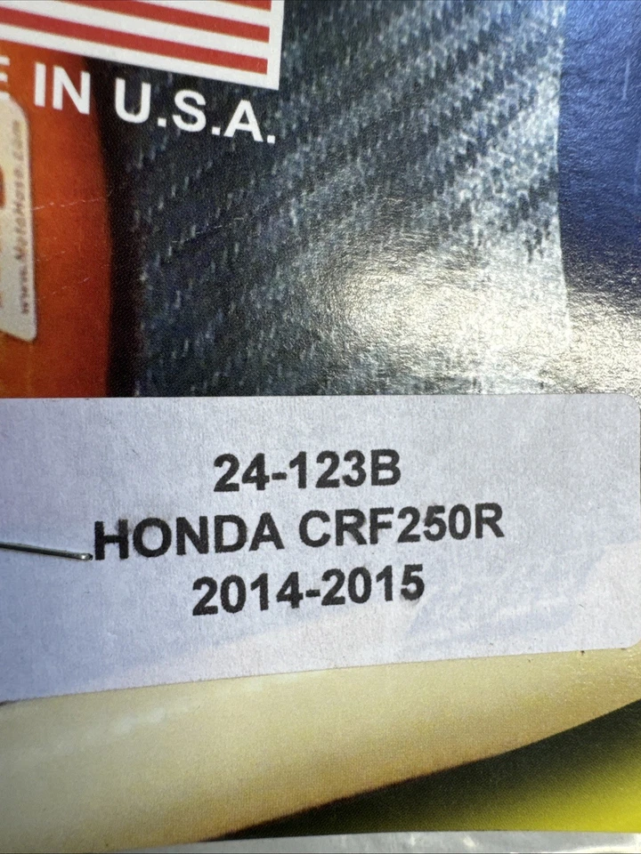 Nuevo Kit Manguera Radiador Silicona Azul Moto Honda CRF250R 2014-2015 24-123B Foto 4 de 4