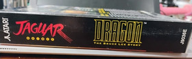 DRAGON THE BRUCE LEE STORY Atari Jaguar EMPTY Display Box OLD STOCK/ FOLDED #01