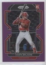 2022 Panini Prizm Purple Prizm Cody Wilson #94 0b3