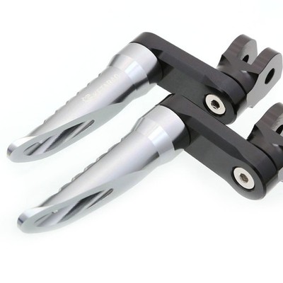 Titanium BOB 1.5'' Lower Front Foot Pegs For Speed Triple 1050 / R 15-17 16