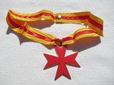 UNBEKANNT ORDEN Vielleicht Orden FREIMAURER,  TEMPLER VERDIENSTKREUZ des OMCT 