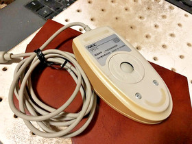 Vintage NEC PC 98 Mouse genuine Circular Connectors 98 9801 9821 Working Well