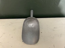 Vintage SHINOLA SCOOP #5 Aluminum Feed / Flour Scoop Farmhouse 12” Long