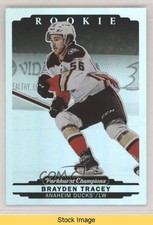 2022-23 Upper Deck Parkhurst Champions Rookies Rainbow Brayden Tracey READ 0l6f