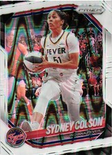 2025 Panini Prizm WNBA #1 Sydney Colson White Seismic Prizms