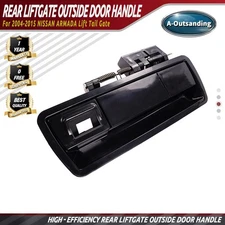 Rear Liftgate Outside Door Handle Fits 2004-2015 NISSAN ARMADA Lift Tail Gate