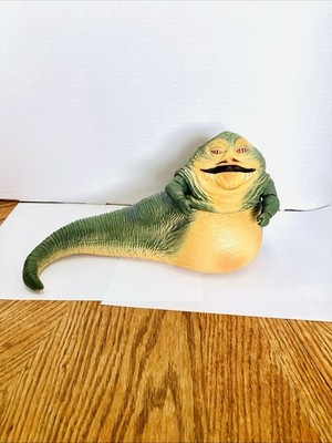Star Wars Jabba The Hut 10in Long Vinyl Figure Articulated Arms Head Hasbro