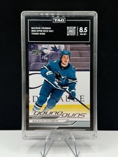 2024-25 Upper Deck Series 2 - Young Guns Macklin Celebrini #451 (RC) TAG 8.5