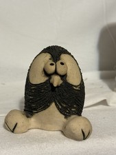 .John Hughes Rare Grogg Studio Art Pottery Wales Figure Sculpture Owl