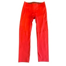 Outdoor Voices TechSweat 7/8 Zoom Leggings Red Size Small Pocket