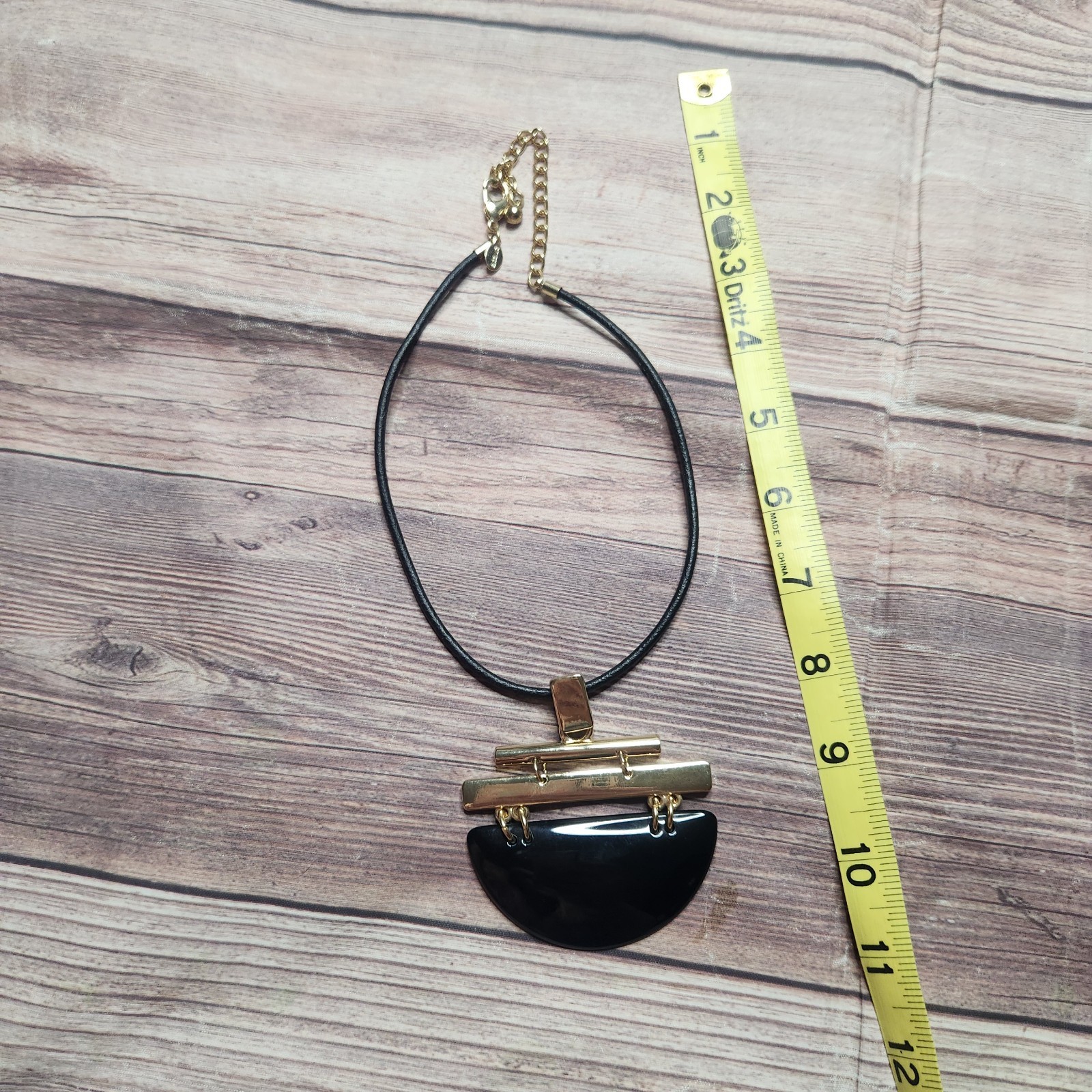 Chico's Classic Half Circle Chunky Statement Neck… - image 3