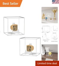2 Championship Ring Display Acrylic Collection Case Storage Holder- 2.5 inch