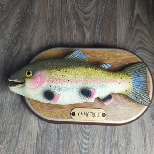 Tommy The Singing Trout Fish Motion Sensor Joy To The World 2000 Tested Working