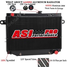 3-row Radiator For 1998-2003 Toyota Land Cruiser Hdj100r Fzj105r Hzj105r 4.5l At
