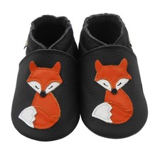 mepiq Baby Lauflernschuhe Krabbelschuhe Leder Weiche Sohle Mokassins