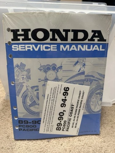 NOS Honda Factory Service Manual 89-90 94-95 PC800 PC 800 Pacific Coast 61MR503