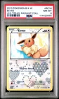 2013 POKEMON LEGENDARY TREASURES EEVEE #RC14 HOLO PSA 8 NM #114420555