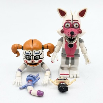 Funtime Foxy, Circus Baby, Bon Bon, Five Nights at Freddys FNAF McFarlane Lot