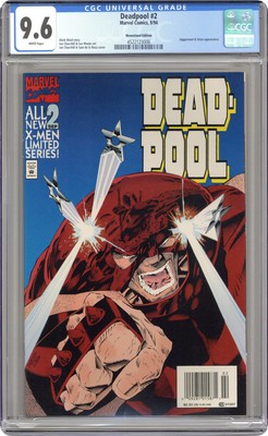 Deadpool #2N CGC 9.6 Newsstand 1994 4522123006