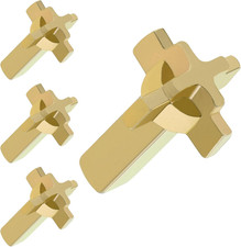 4 Pack Replacement Andersen Hinged Patio Door Lock Actuator, Compatible