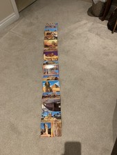 Book of 12 Vintage Colour Egyptian Postcards Unused Pyramids & Sakkarah Of Egypt