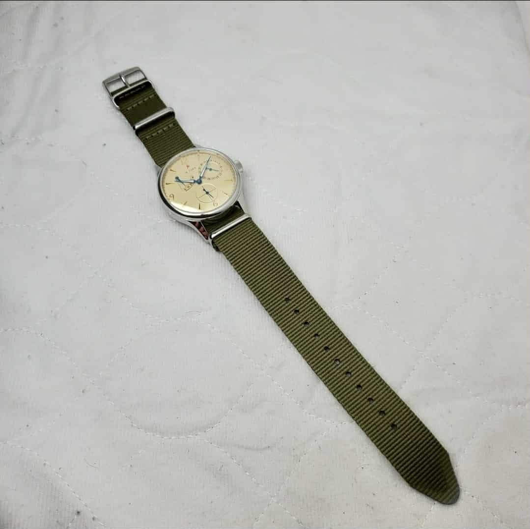 19 ZUAN 1963 AUTOMATIC MEN'S PILOT WATCH SAPPHIRE CRYSTAL POWER