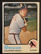 1973 Topps #319 Jim Spencer ANGELS