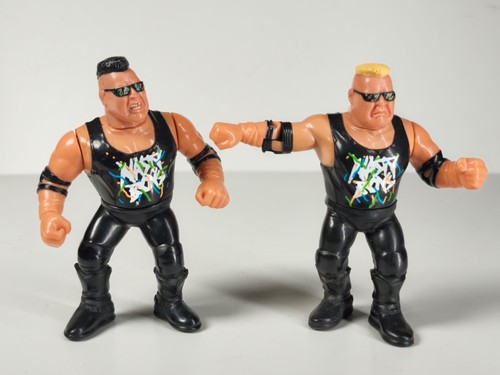 WWF Hasbro The Nasty Boys Vintage Wrestling Figure...