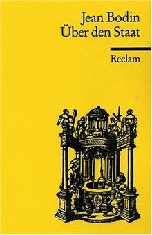 Über den Staat: Auswahl von Bodin, Jean | Buch | Zustand gut - Jean Bodin