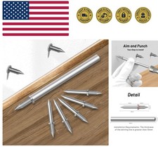100 Pcs Double Head Skirting Thread Seamless Nail - Double Headed Nails - Rus...
