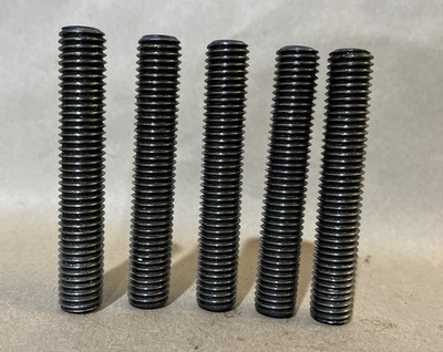 Lot of 5 - Threaded Rod B7 STD 5/8 -11x3.5 Alloy Steel