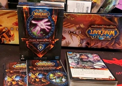 Upper Deck World of Warcraft TCG Class Starter Deck Gnome Warlock 2007 Englisch