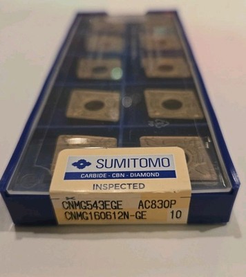 CNMG543EGE AC830P - SUMITOMO - 10 PACK -NEW- USA STOCK - CNMG160612N-GE AC830P