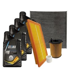 Kit Tagliando Fiat Panda 500 0.9 Twin Air Lancia Ypsilon 900 4 Filtri 4 Olio