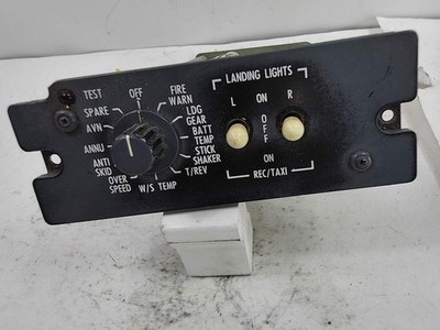 Cessna 560XL Pedestal Switch Panel Assy 6618109-16