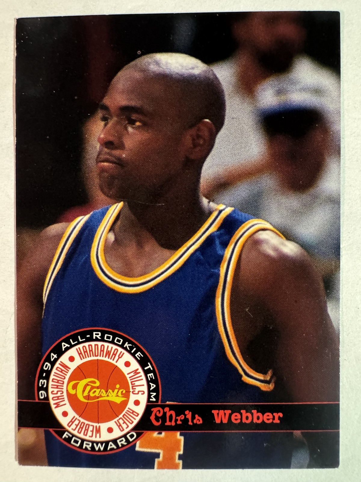 1994 Classic Draft #13 Chris Webber