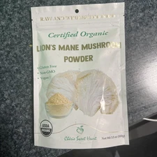 Cherie Sweet Heart Organic Lion's Mane Mushroom Powder 3.5 oz Exp 12/15/25