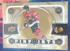 2022-23 Upper Deck MVP - Pinpoints Patrick Kane #PP-1 Gold