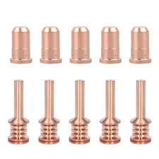 5Pcs Plasma Cutting Electrode Nozzle Fit PMX 30AIR PMX-30AIR Consumables