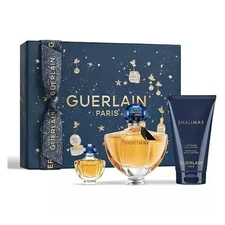 Guerlain Shalimar Eau de Parfum Spray 3pcs Gift Set(50mledp+5ml edp+75ml Lotion)