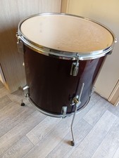 16" Floor Tom in Burgundy Finish