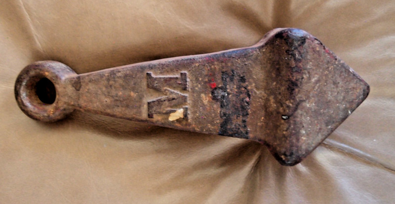 Vintage 9 LB. Cast Iron Boat Anchor  (#2 of 2)