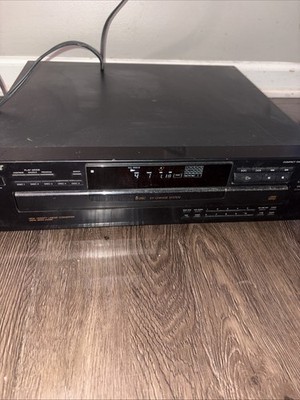Sony CDP-C315 5-Disc CD Changer Carousel Player Audio Cable Tested Refurbished